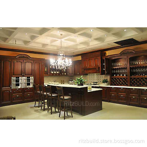 Home Furniture European Style Kitchen Cabinet